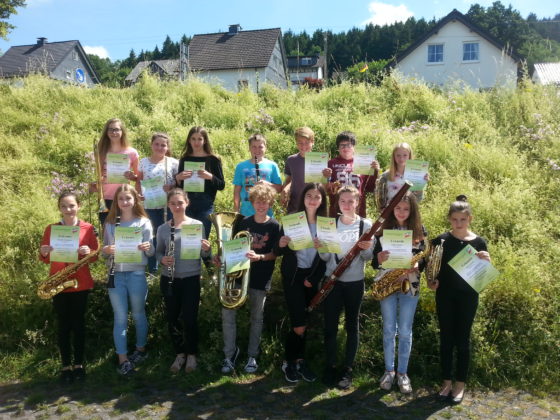Erfolgreiche Musikschüler in Oberberg